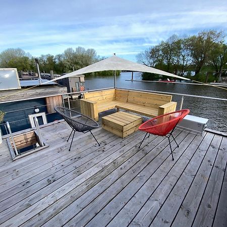 Hotel Hausboot Off Im Diamantgraben An Der Elbe Hamburg Zewnętrze zdjęcie