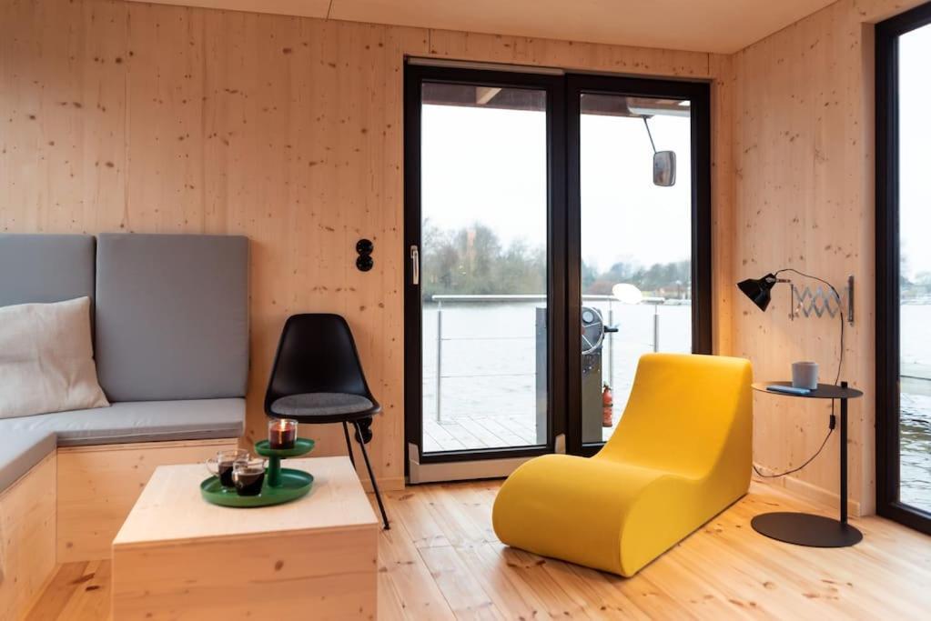 Hotel Hausboot Off Im Diamantgraben An Der Elbe Hamburg Zewnętrze zdjęcie